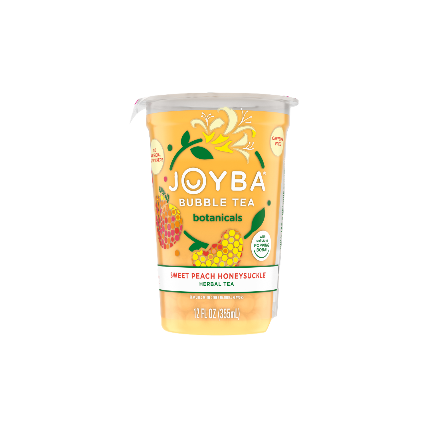 Sweet Peach Honeysuckle Flavored Tea with Botanicals | Joyba